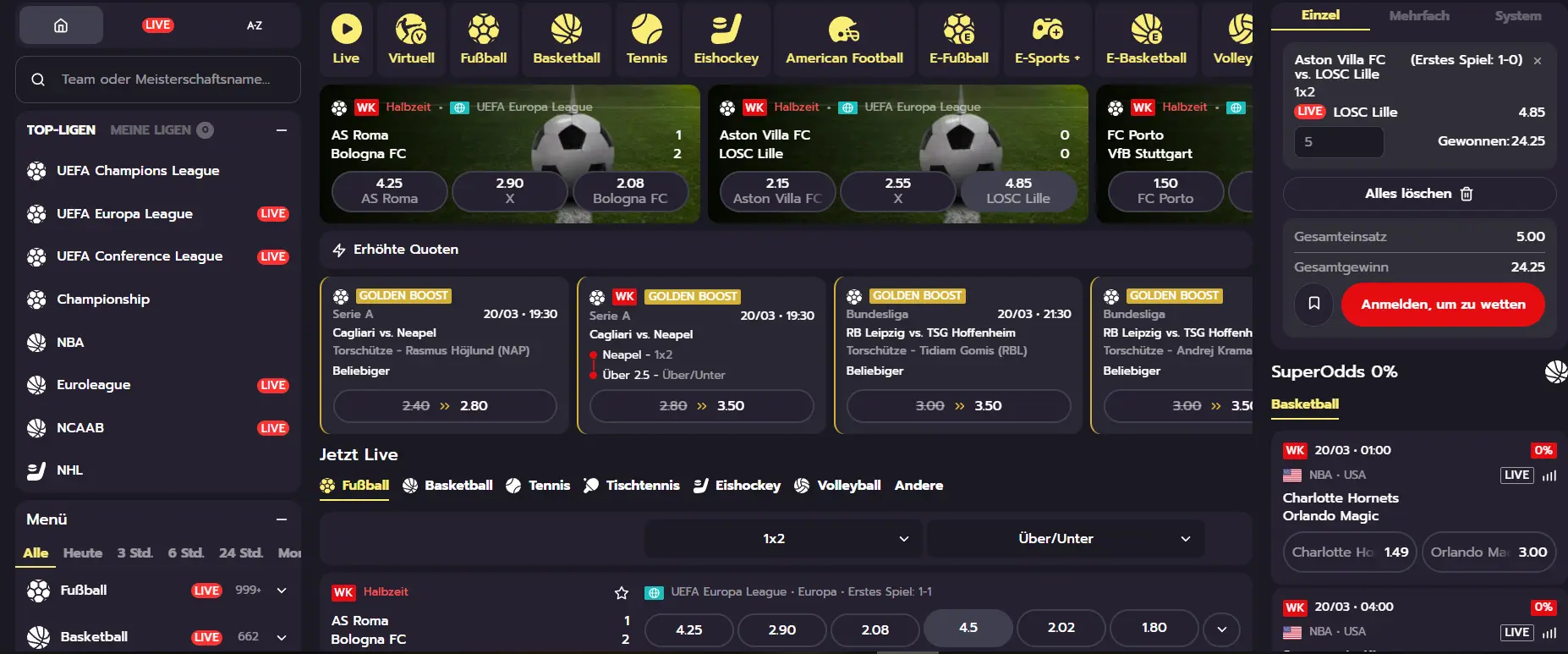 valhalla wins casino sport